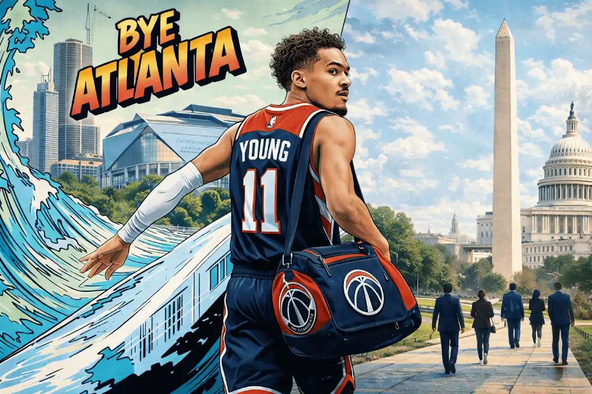 Hawks Trade Trae Young to Wizards in Blockbuster Deal