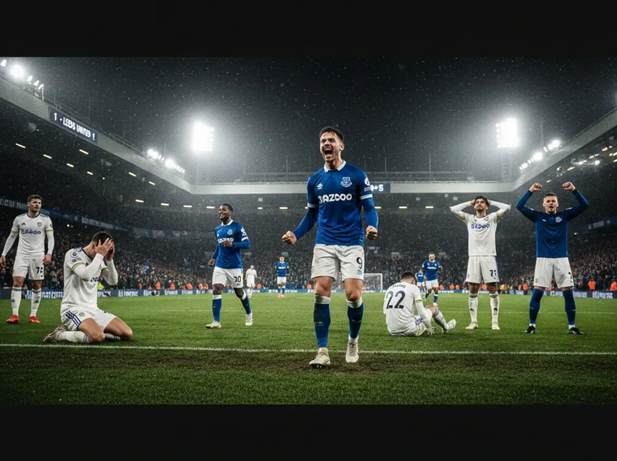 Everton 1-1 Leeds United: Barry's Late Strike Salvages Crucial Point