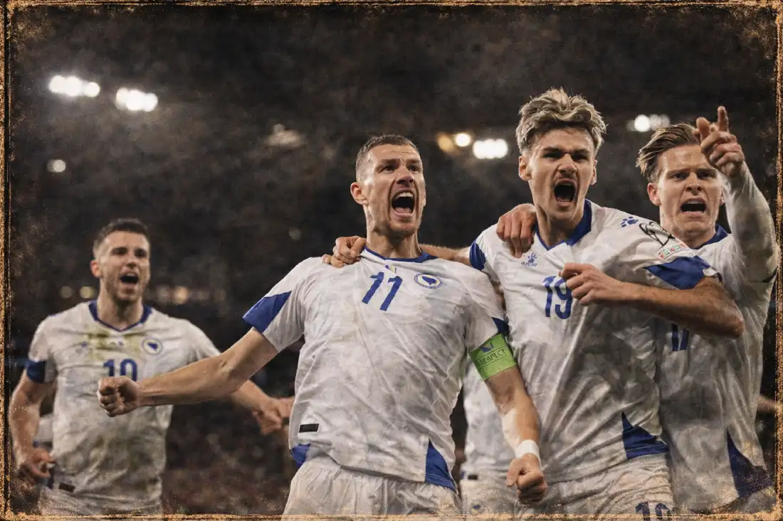 Wales Knocked Out as Dzeko's Late Header Sends Bosnia to World Cup Playoff Final