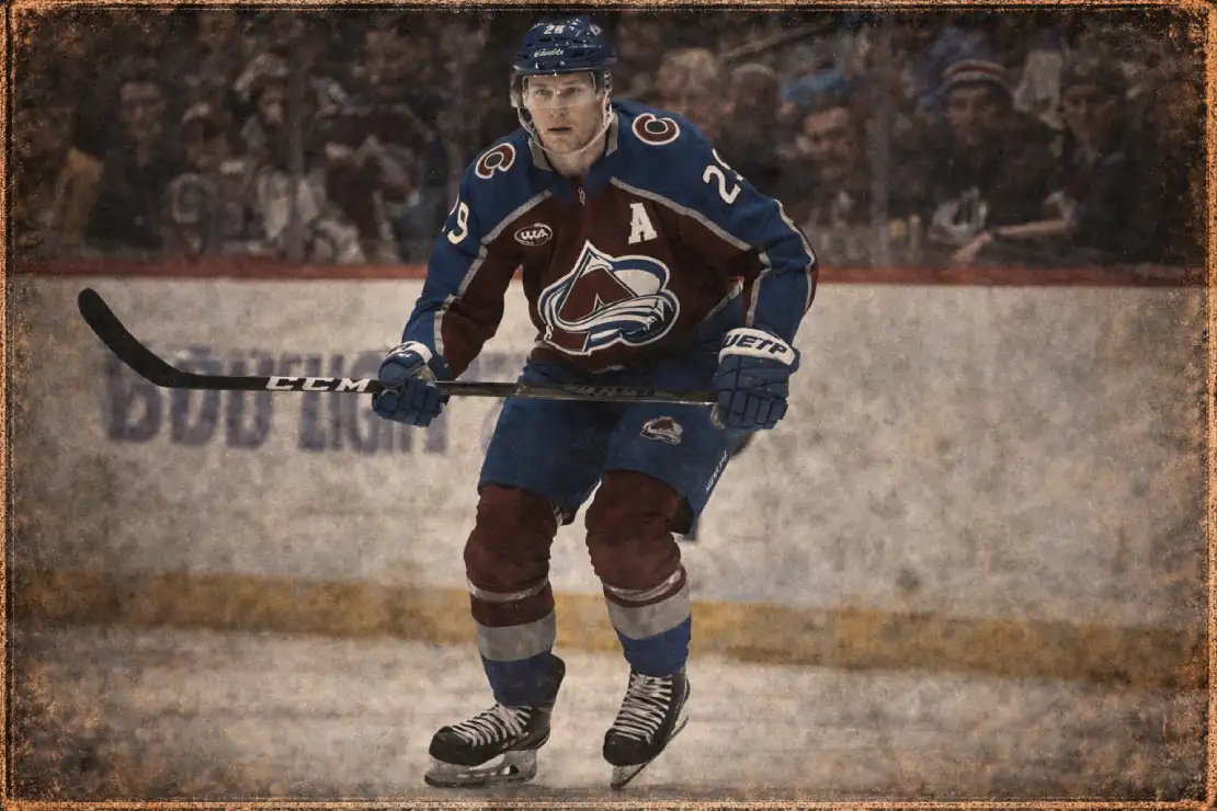 MacKinnon Hit 50 Goals, then the Last-Place Canucks Ruined His Night.