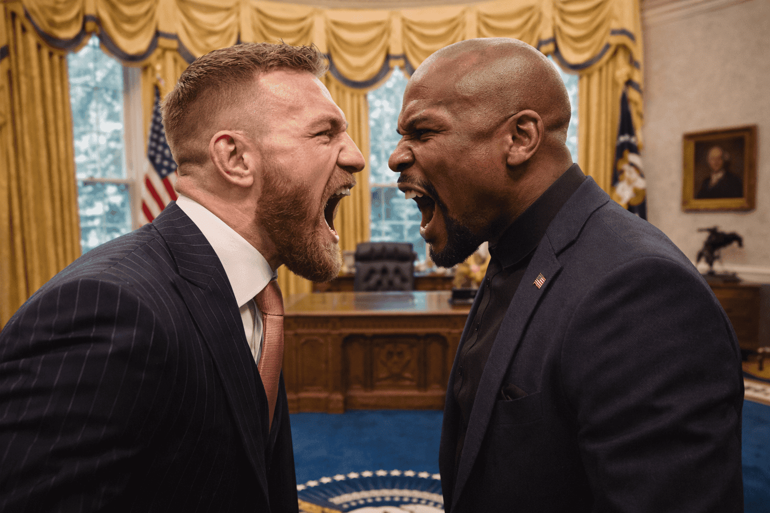 Conor McGregor Calls Out Floyd Mayweather for MMA Rematch at UFC White House